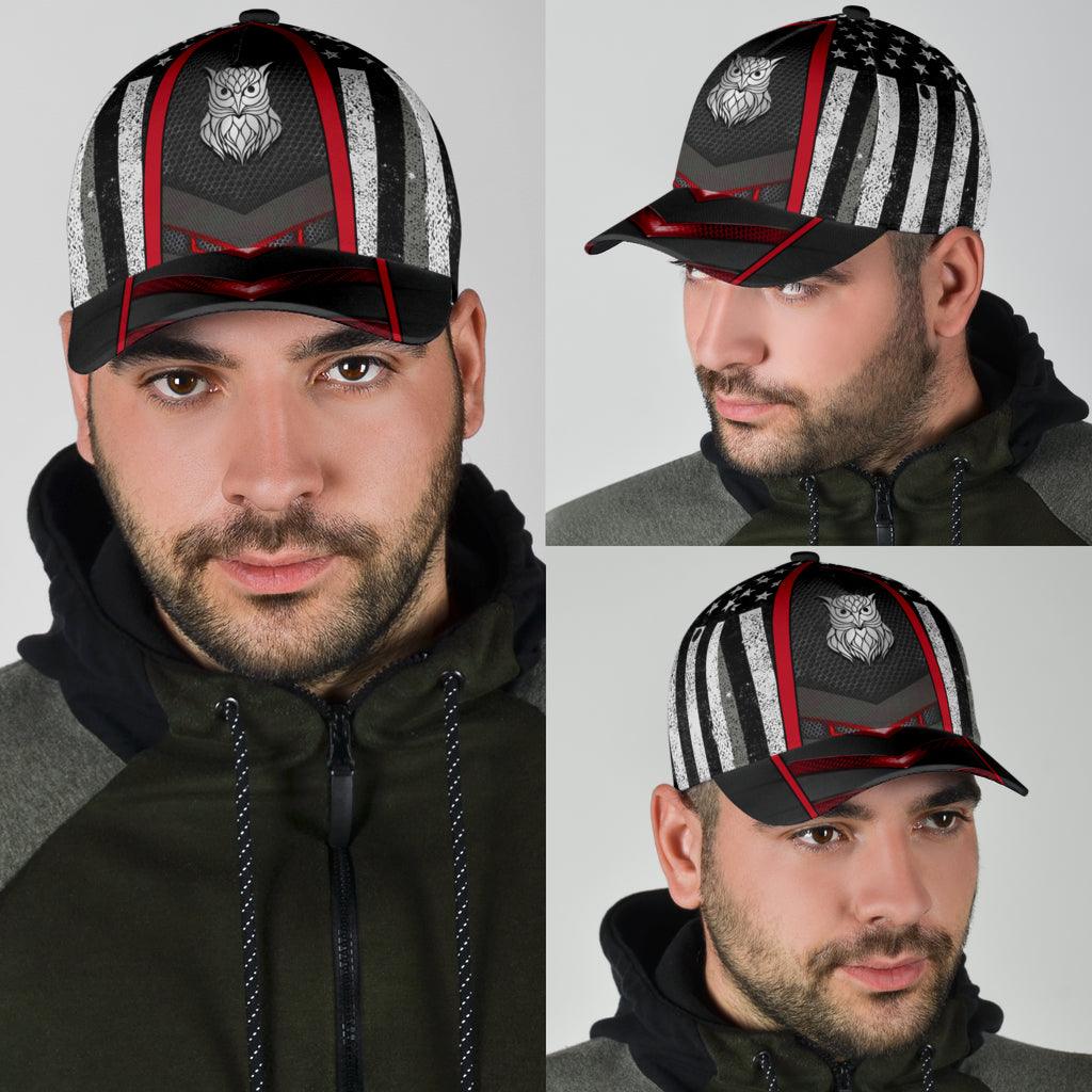 Owl Classic Cap, Gift for Owl Lovers Trucker Hats Custom Hats Gifts For Men & Women