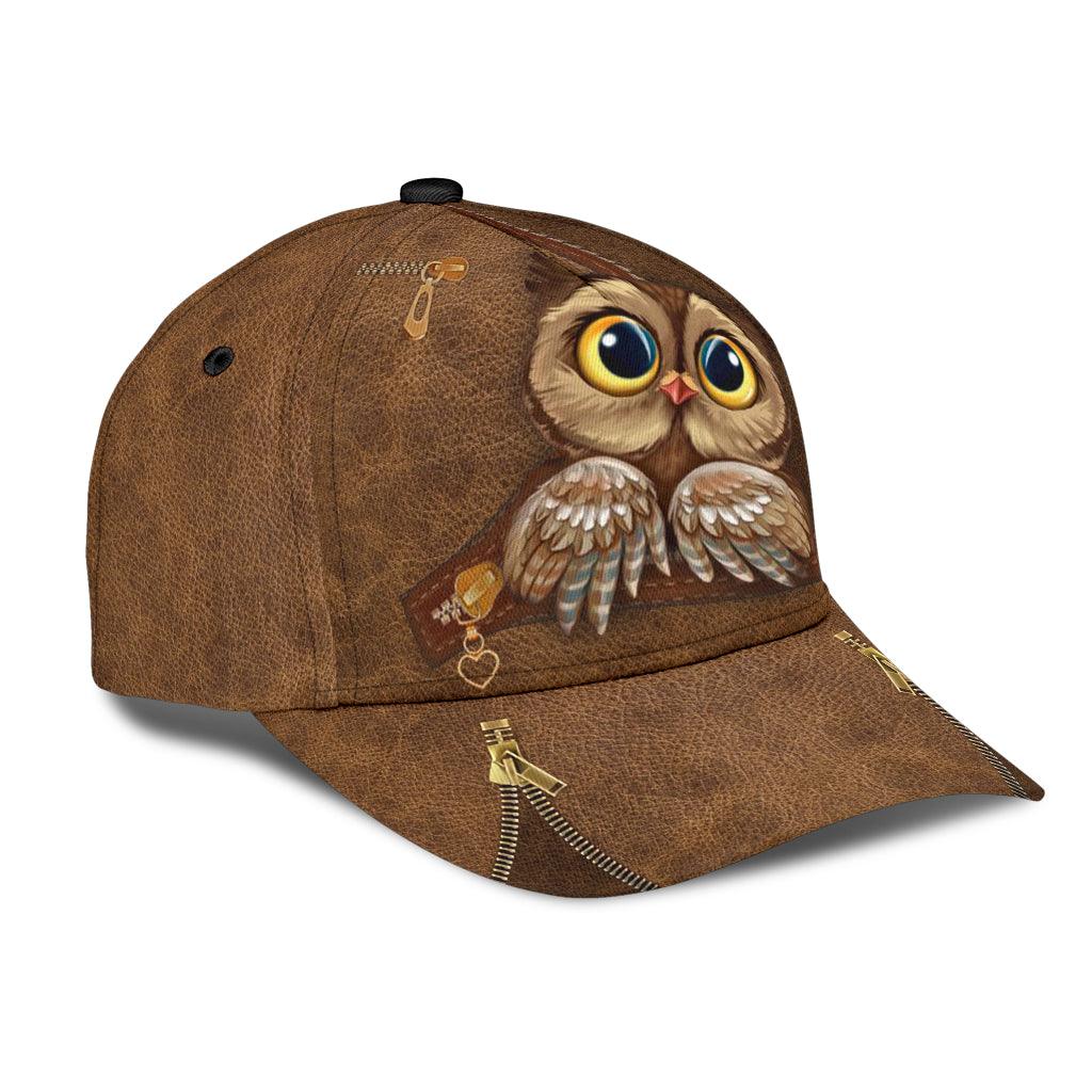 Owl Classic Cap, Gift for Owl Lovers Trucker Hats Custom Hats Gifts For Men & Women