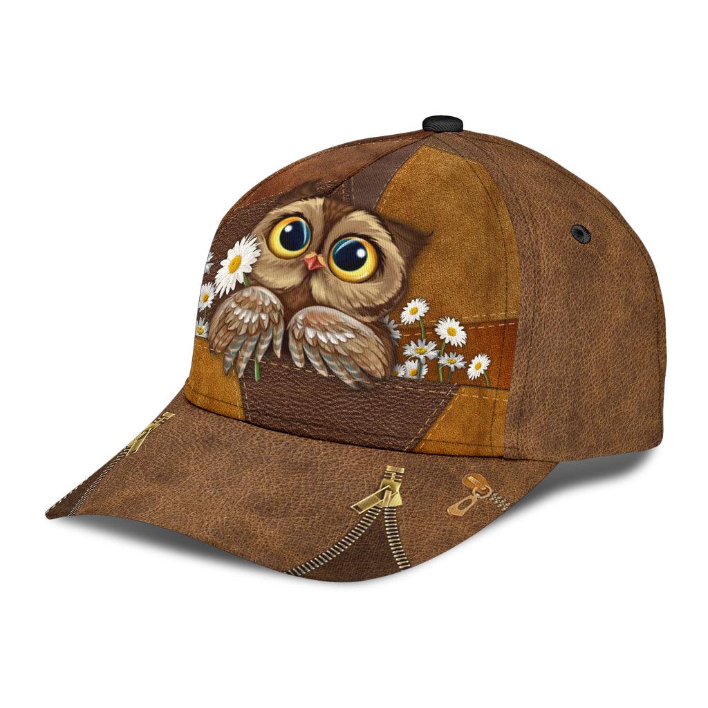 Owl Classic Cap, Gift for Owl Lovers Trucker Hats Custom Hats Gifts For Men & Women