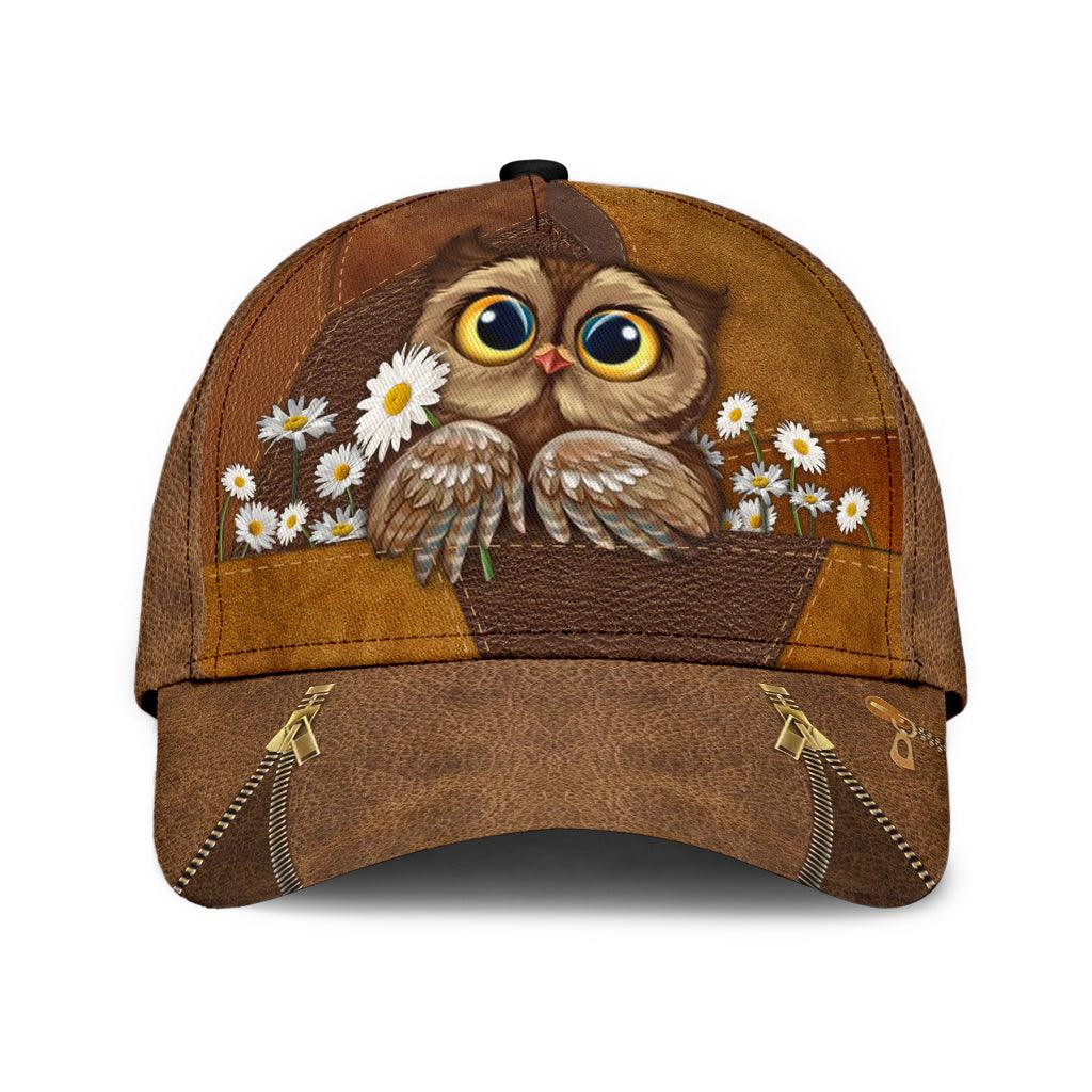 Owl Classic Cap, Gift for Owl Lovers Trucker Hats Custom Hats Gifts For Men & Women