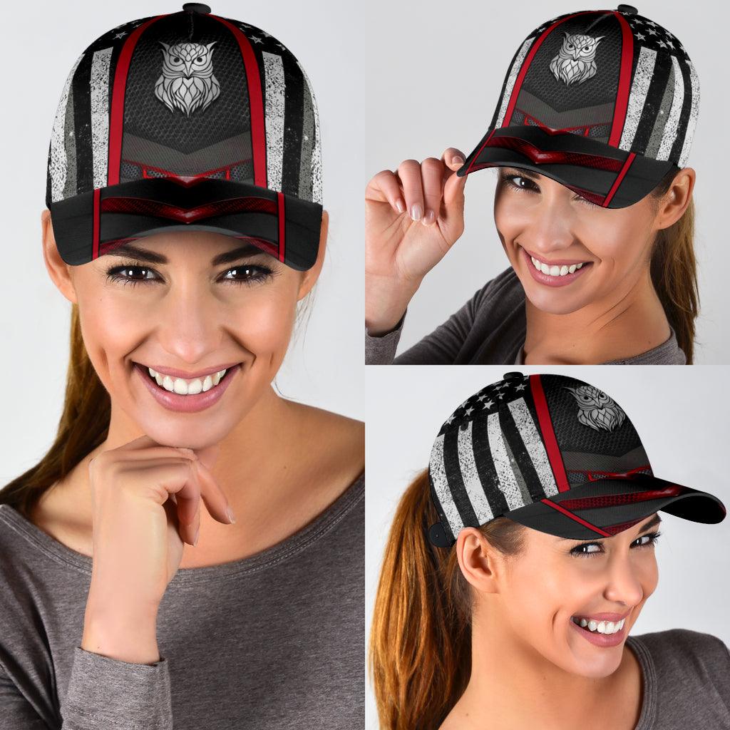 Owl Classic Cap, Gift for Owl Lovers Trucker Hats Custom Hats Gifts For Men & Women