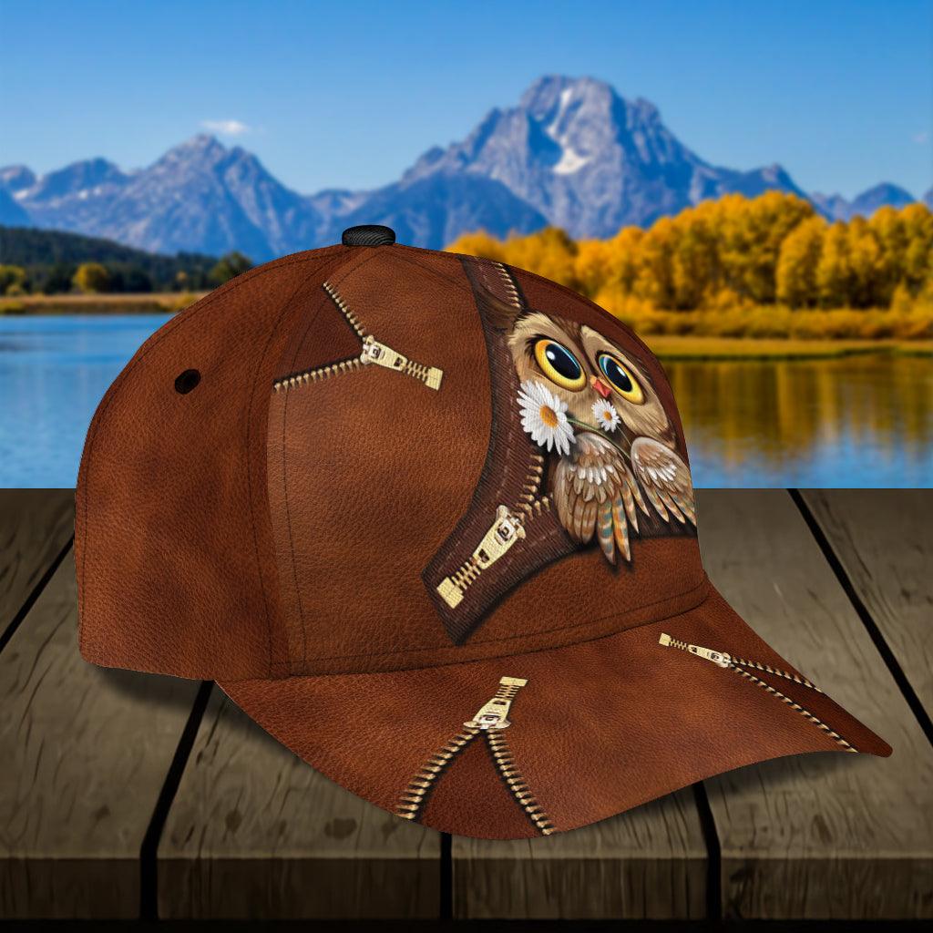Owl Classic Cap, Gift for Owl Lovers Trucker Hats Custom Hats Gifts For Men & Women