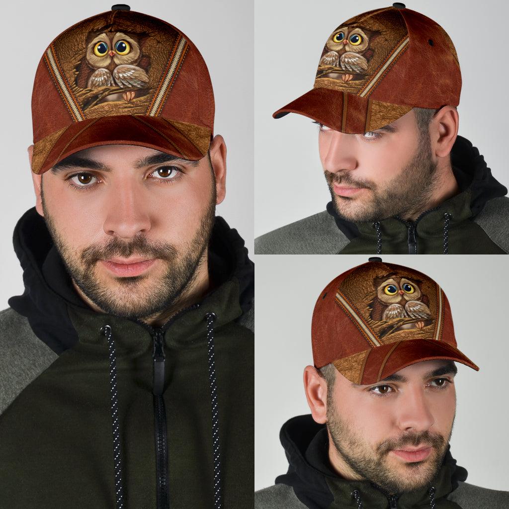 Owl Classic Cap, Gift for Owl Lovers Trucker Hats Custom Hats Gifts For Men & Women
