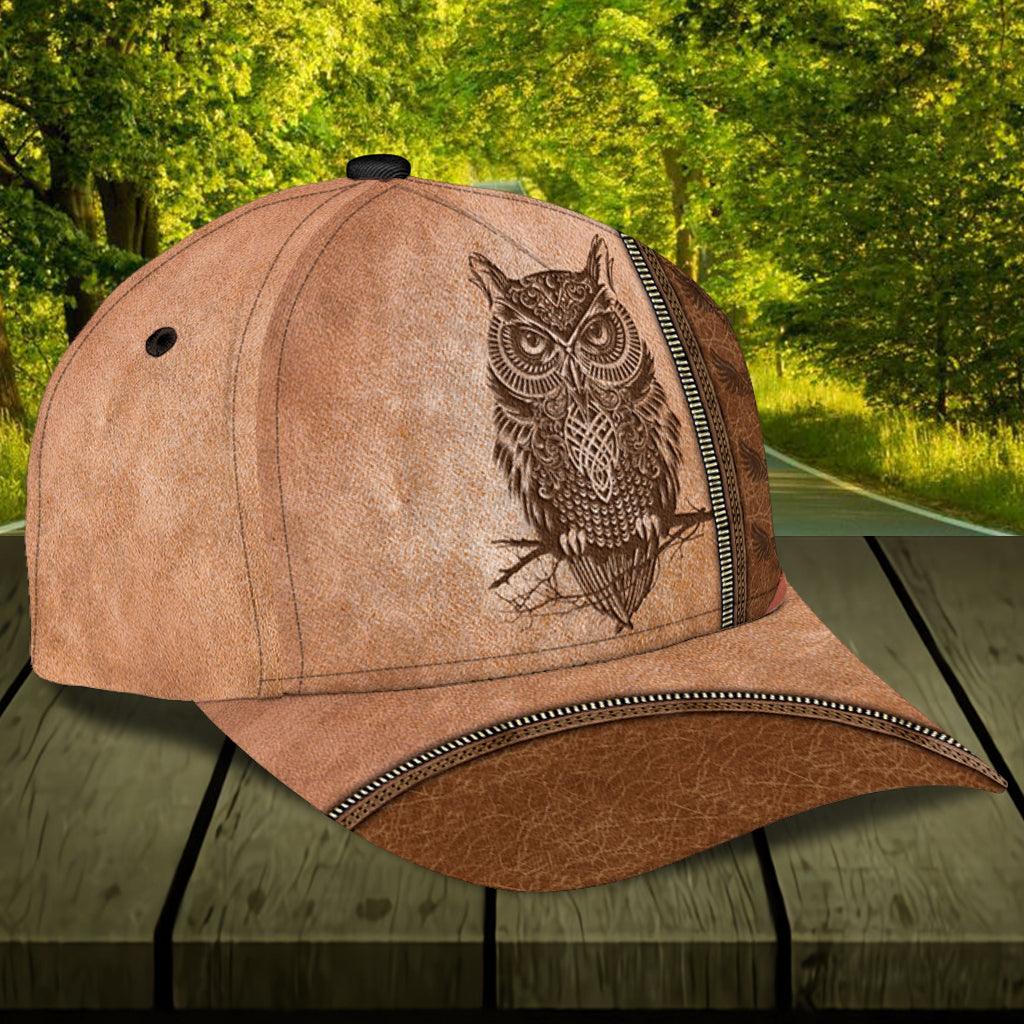 Owl Classic Cap, Gift for Owl Lovers Trucker Hats Custom Hats Gifts For Men & Women