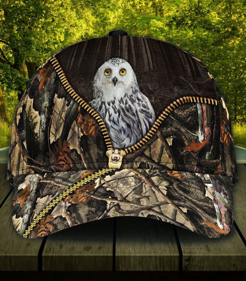 Owl Classic Cap, Gift for Owl Lovers Trucker Hats Custom Hats Gifts For Men & Women