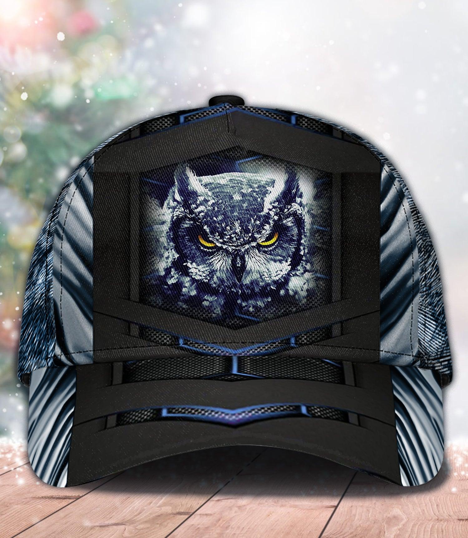 Owl Classic Cap, Gift for Owl Lovers Trucker Hats Custom Hats Gifts For Men & Women
