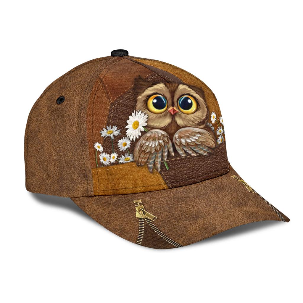 Owl Classic Cap, Gift for Owl Lovers Trucker Hats Custom Hats Gifts For Men & Women