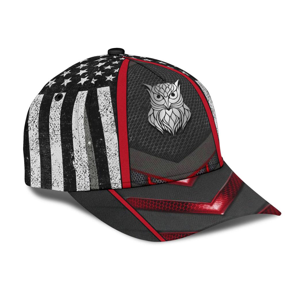 Owl Classic Cap, Gift for Owl Lovers Trucker Hats Custom Hats Gifts For Men & Women