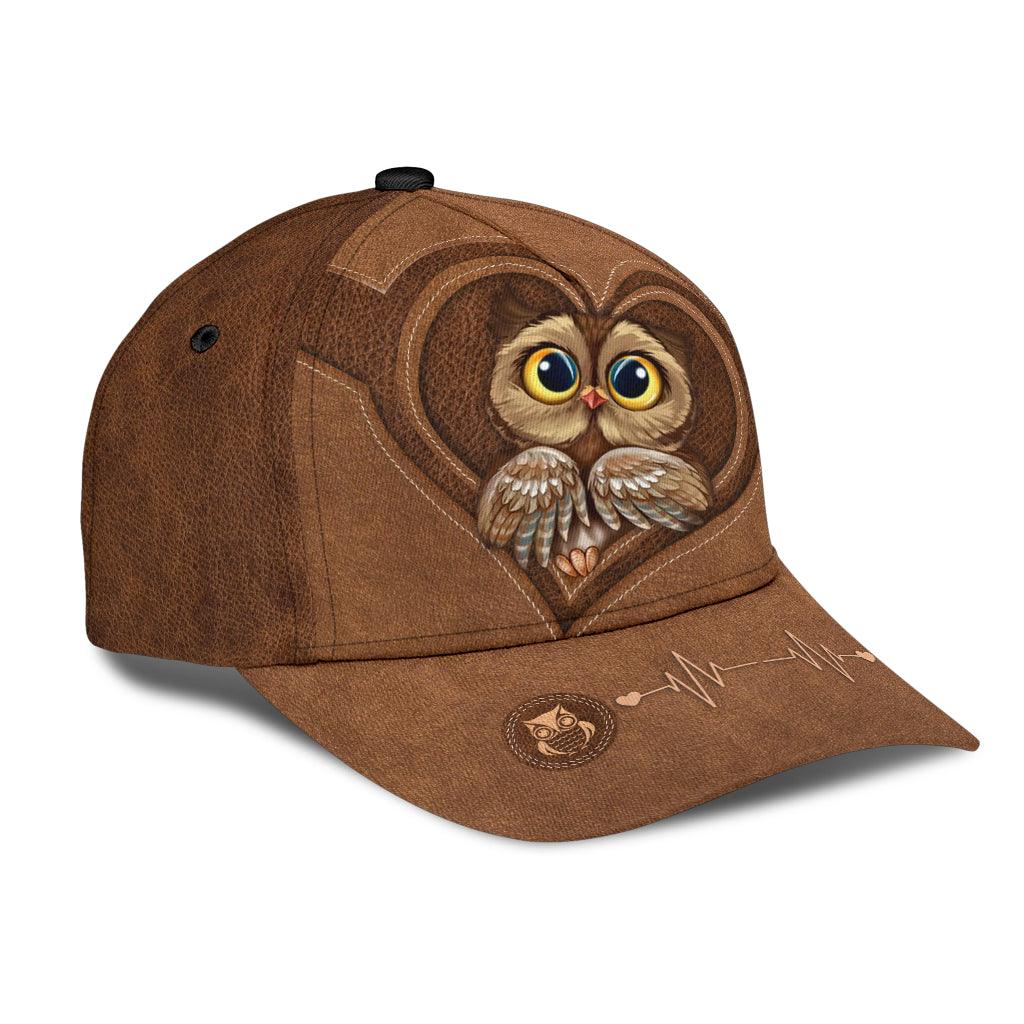 Owl Classic Cap, Gift for Owl Lovers Trucker Hats Custom Hats Gifts For Men & Women