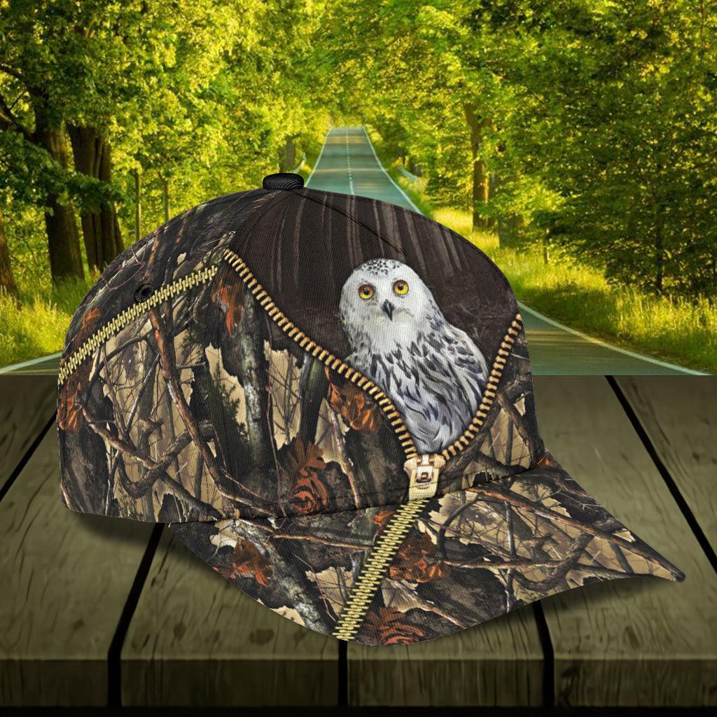 Owl Classic Cap, Gift for Owl Lovers Trucker Hats Custom Hats Gifts For Men & Women
