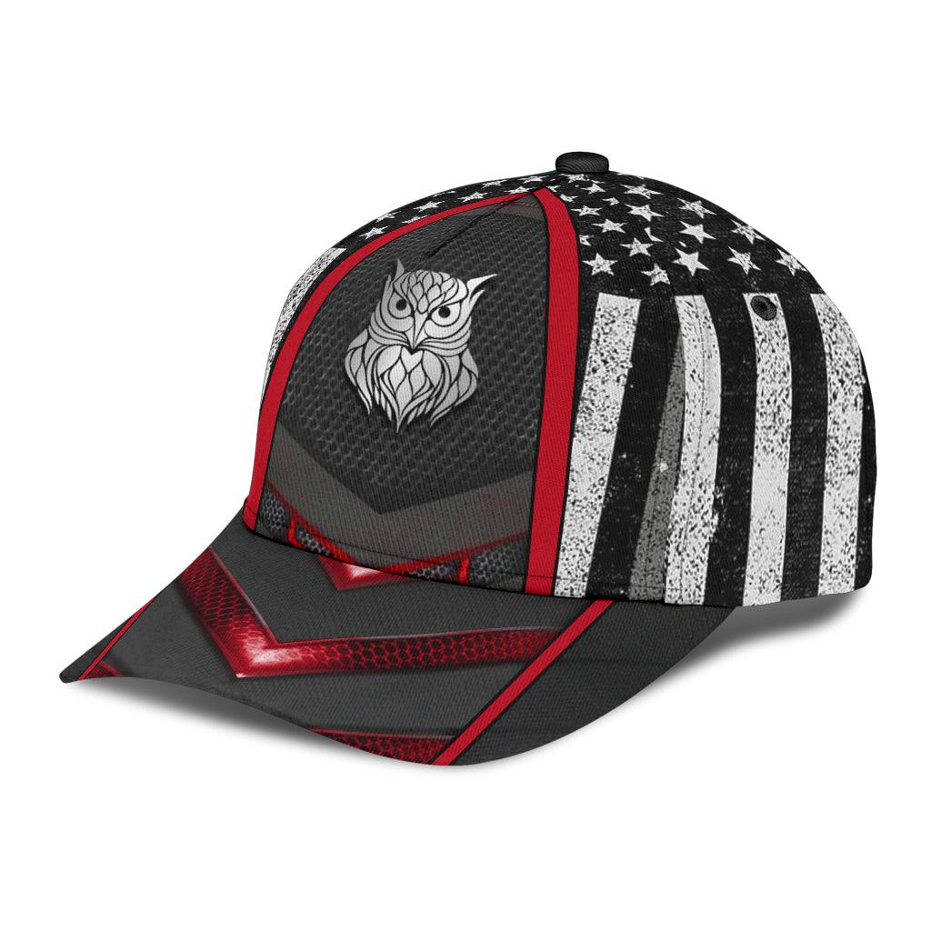 Owl Classic Cap, Gift for Owl Lovers Trucker Hats Custom Hats Gifts For Men & Women