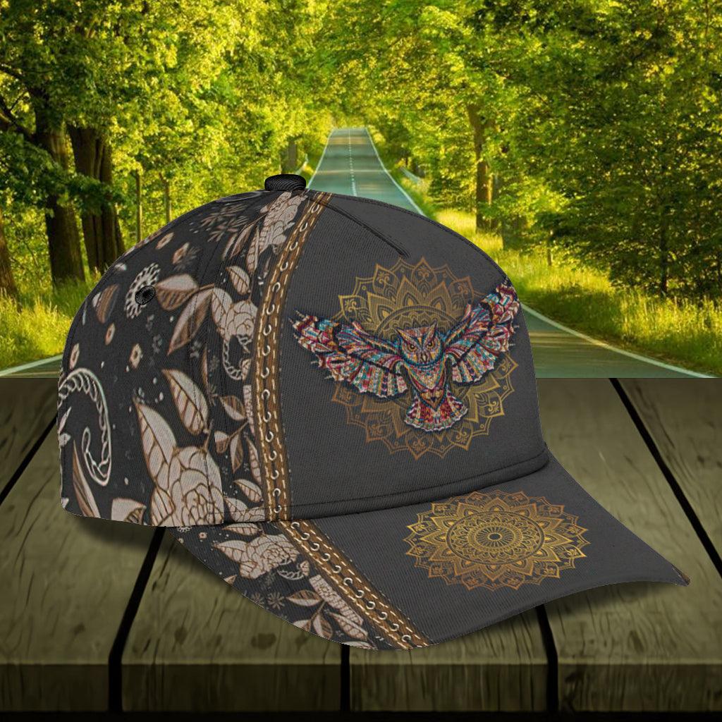 Owl Classic Cap, Gift for Owl Lovers Trucker Hats Custom Hats Gifts For Men & Women