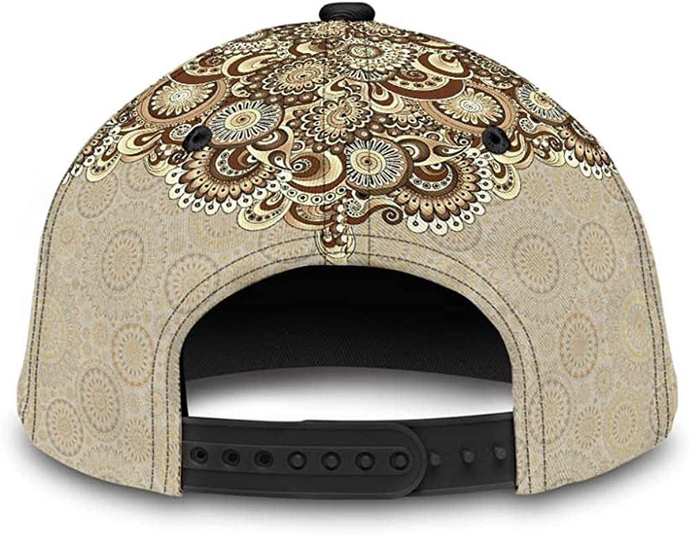 Owl Mandala Pattern Style Wonderful 3D Cap, Snapback Cap, Baseball Cap Gift Men Women Trucker Hats Custom Hats Gifts For Men & Women