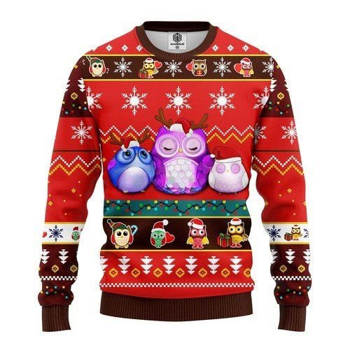 Own Night Cute Ugly Christmas Sweater Adult 3D Funny Matching for family