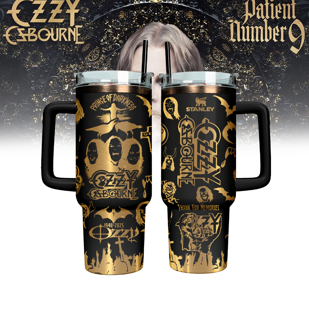 Ozzy Osbourne Custom Stanley Cup 40 oz 30 oz Tumbler With HandleTVC2301133