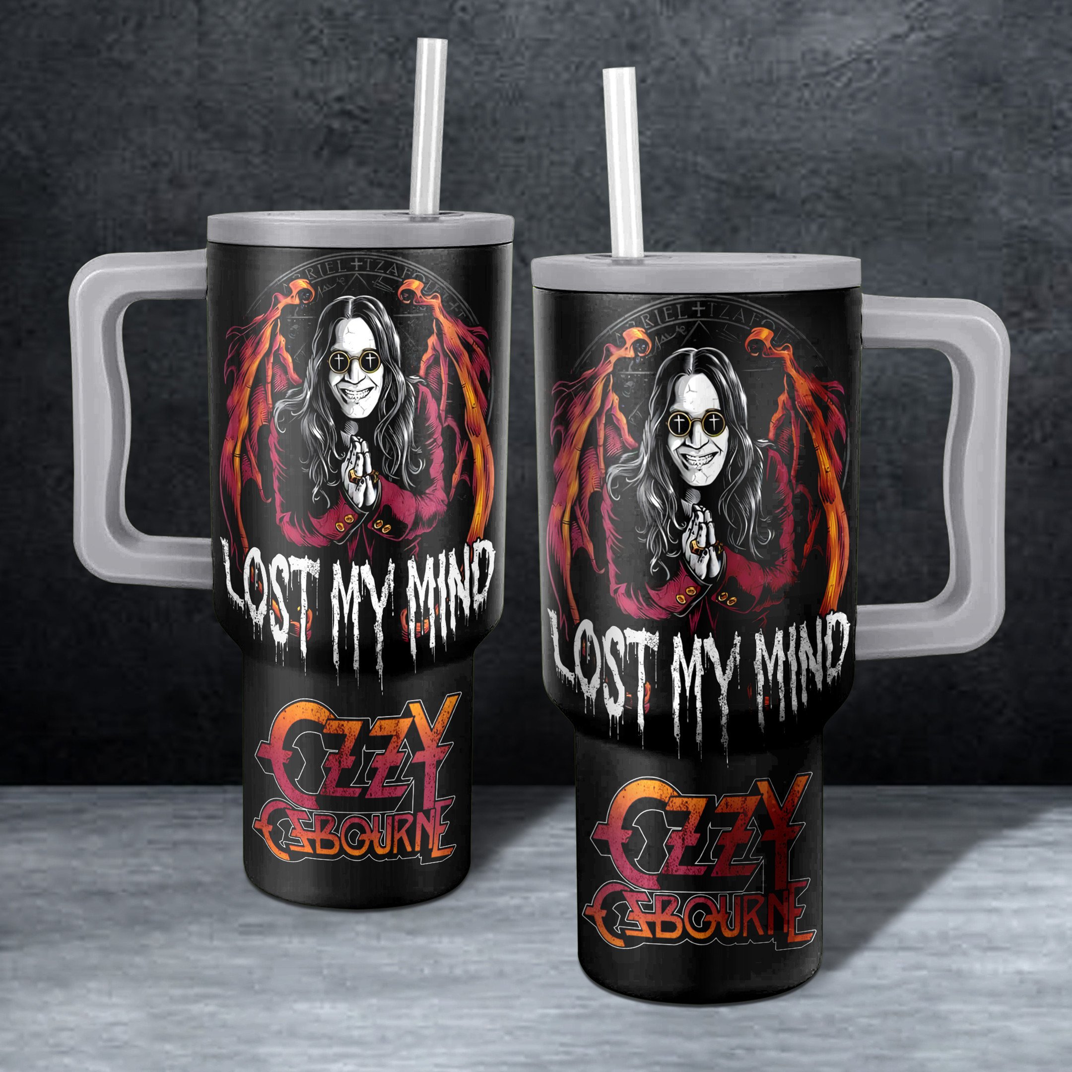 Ozzy Osbourne Music Custom Stanley Cup 40 oz 30 oz Tumbler With HandleTVC2301275