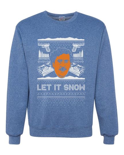 Pablo Escobar Let It Snow Sweater - Image 17