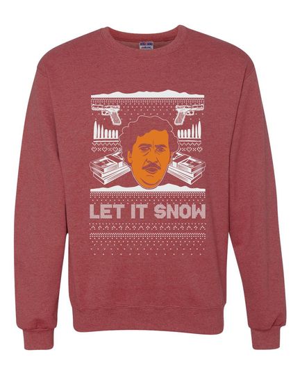 Pablo Escobar Let It Snow Sweater - Image 18