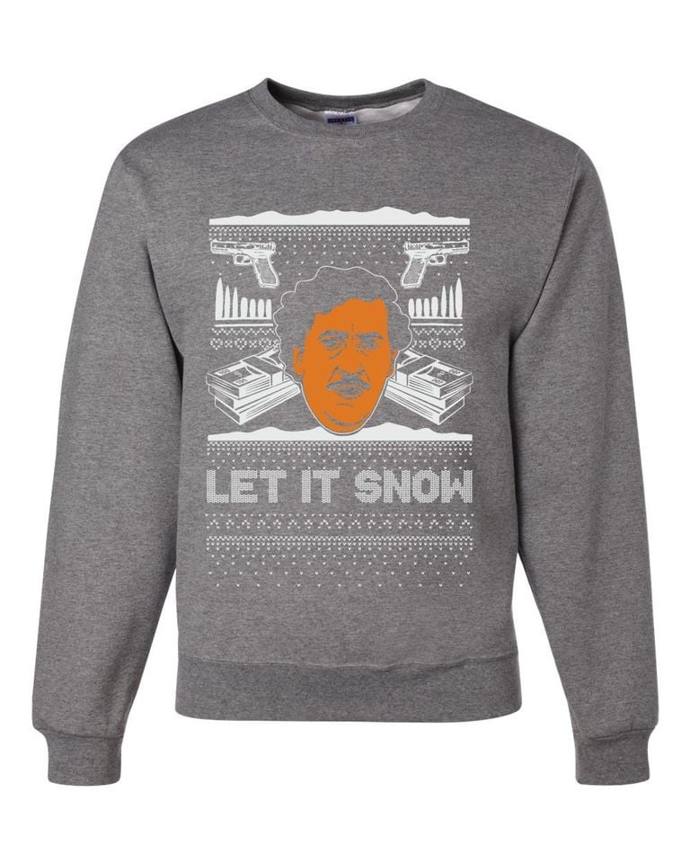 Pablo Escobar Let It Snow Sweater - Image 3