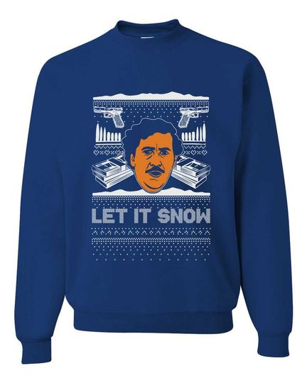 Pablo Escobar Let It Snow Sweater - Image 16