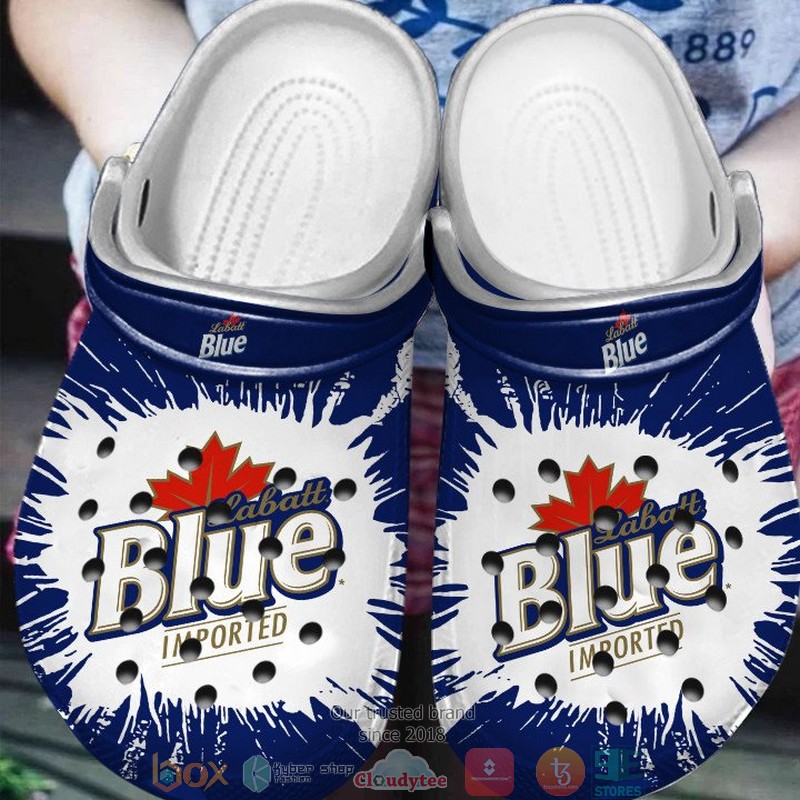 Pabst Blue Ribbon Beer Crocs Crocband Clogs Shoes Comfortable For Men Women and Kids