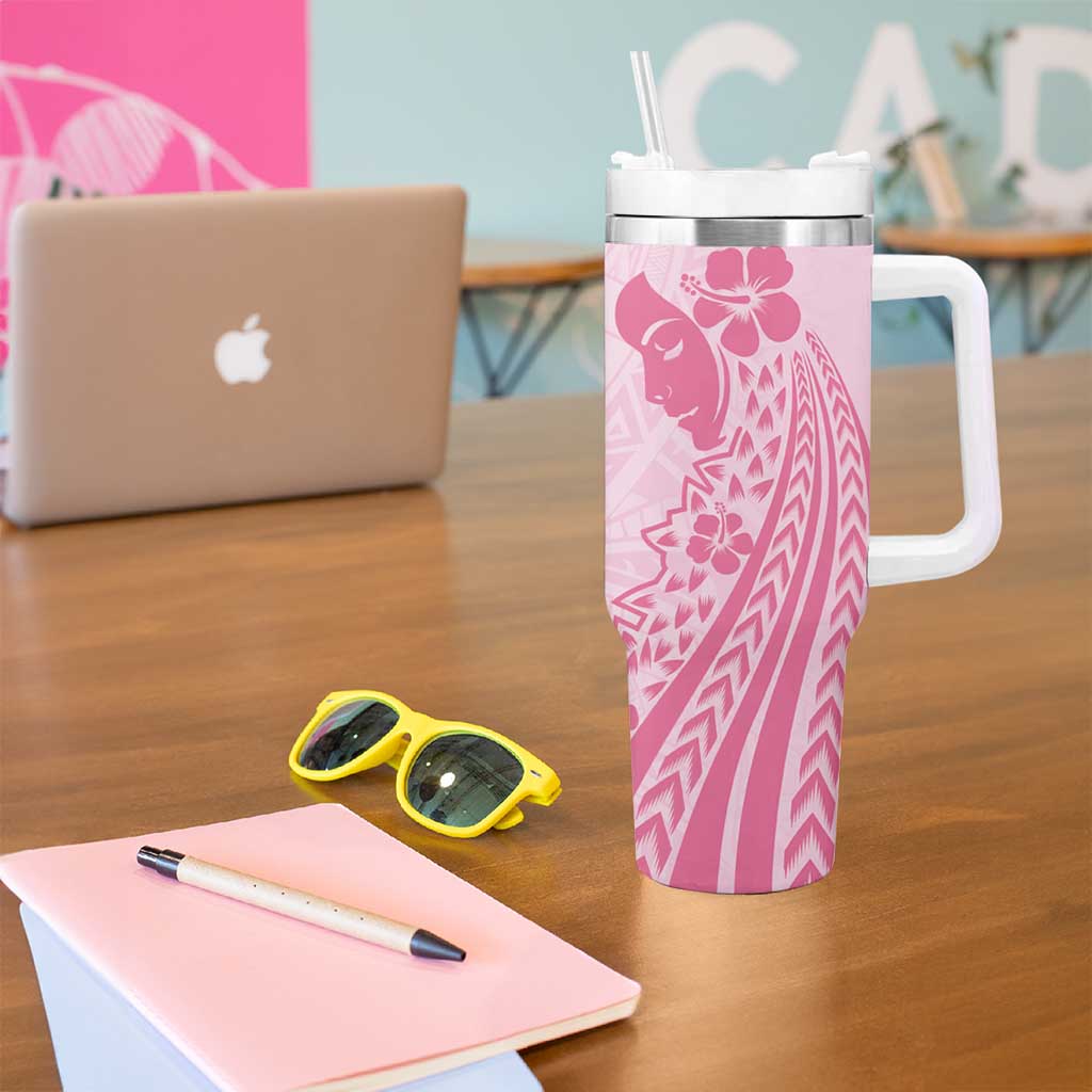 Pacific Girl and Butterfly Cancer Ribbon Custom Stanley Cup 40 oz 30 oz Tumbler With HandleTVC2301398 - Image 5