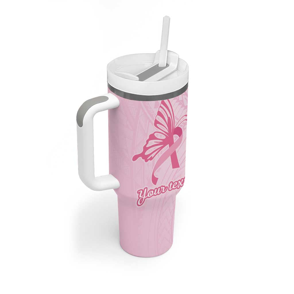 Pacific Girl and Butterfly Cancer Ribbon Custom Stanley Cup 40 oz 30 oz Tumbler With HandleTVC2301398 - Image 2