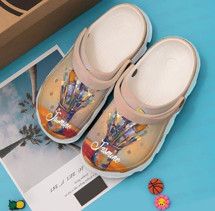 Painting Personalized Brushes Classic Clogs Shoes