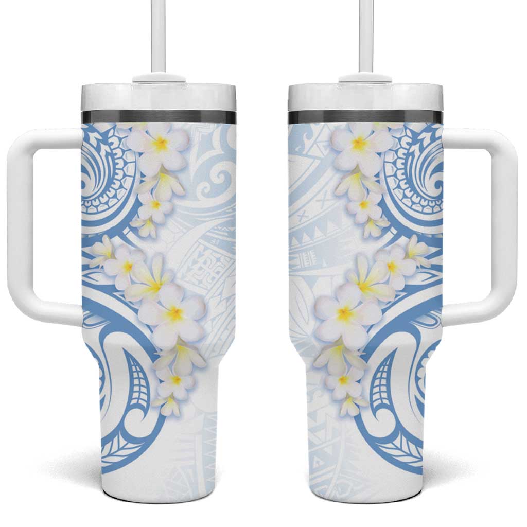 Palau 1981 Tribal Tattoo with Belau Plumeria Flowers Custom Stanley Cup 40 oz 30 oz Tumbler With HandleTVC2301399