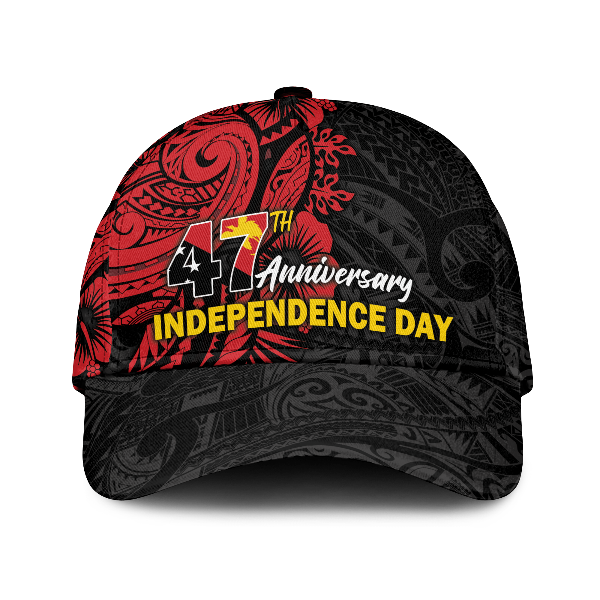 Papua New Guinea 47th Independence Day Bird Of Paradise Cap - LT2 Trucker Hats Custom Hats Gifts For Men & Women