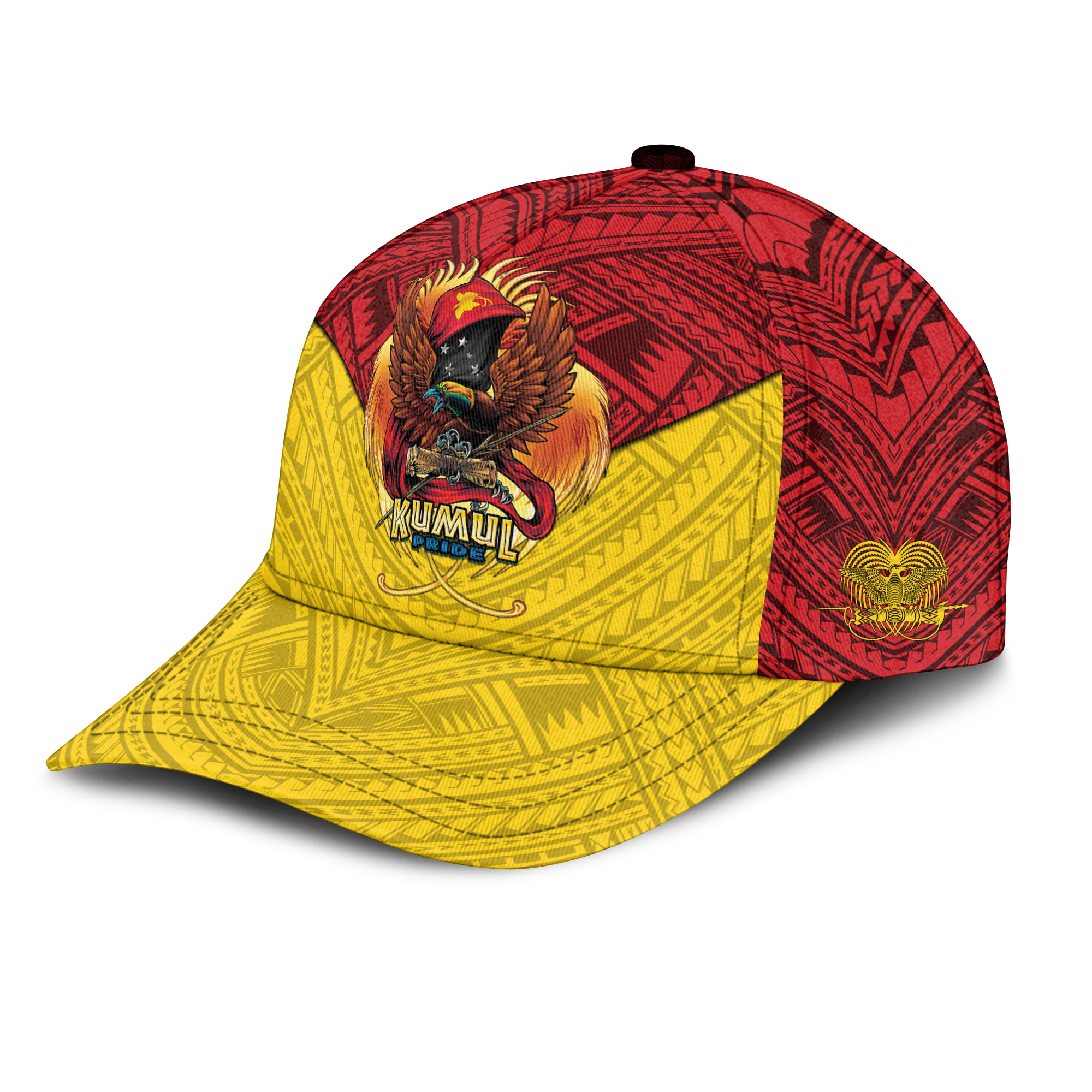 Papua New Guinea Rugby Kumul Pride Cap - LT2 Trucker Hats Custom Hats Gifts For Men & Women