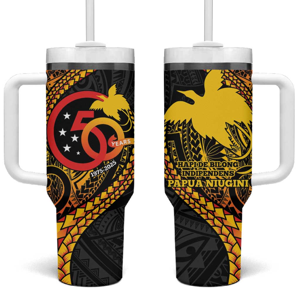 Papua New Guinea Tribal Tattoo Custom Stanley Cup 40 oz 30 oz Tumbler With HandleTVC2301252