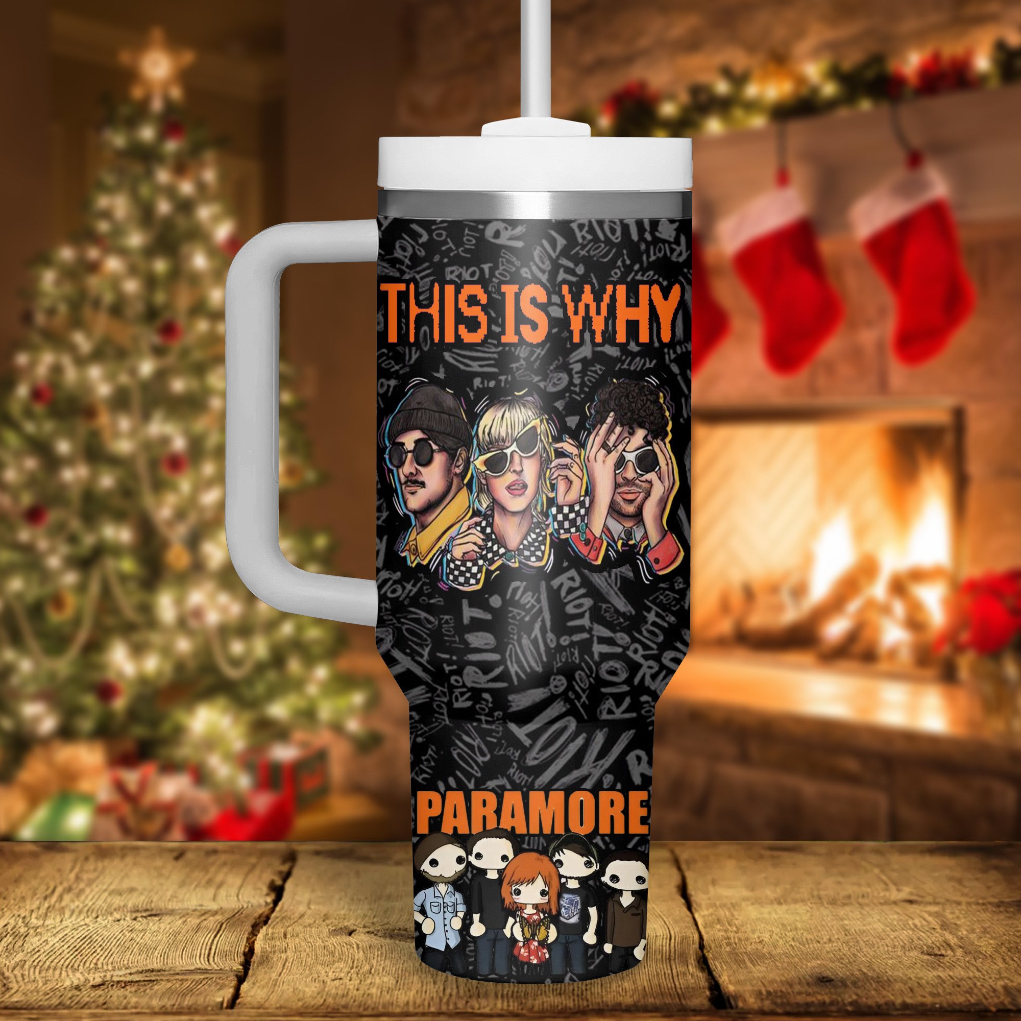 Paramore Music Custom Stanley Cup 40 oz 30 oz Tumbler With HandleTVC2301262
