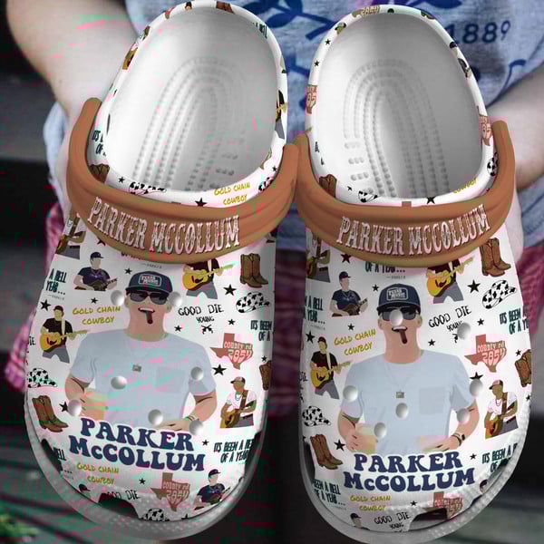 Parker McCollum Music Crocs Crocband Clogs Shoes Comfortable For Men Women and Kids