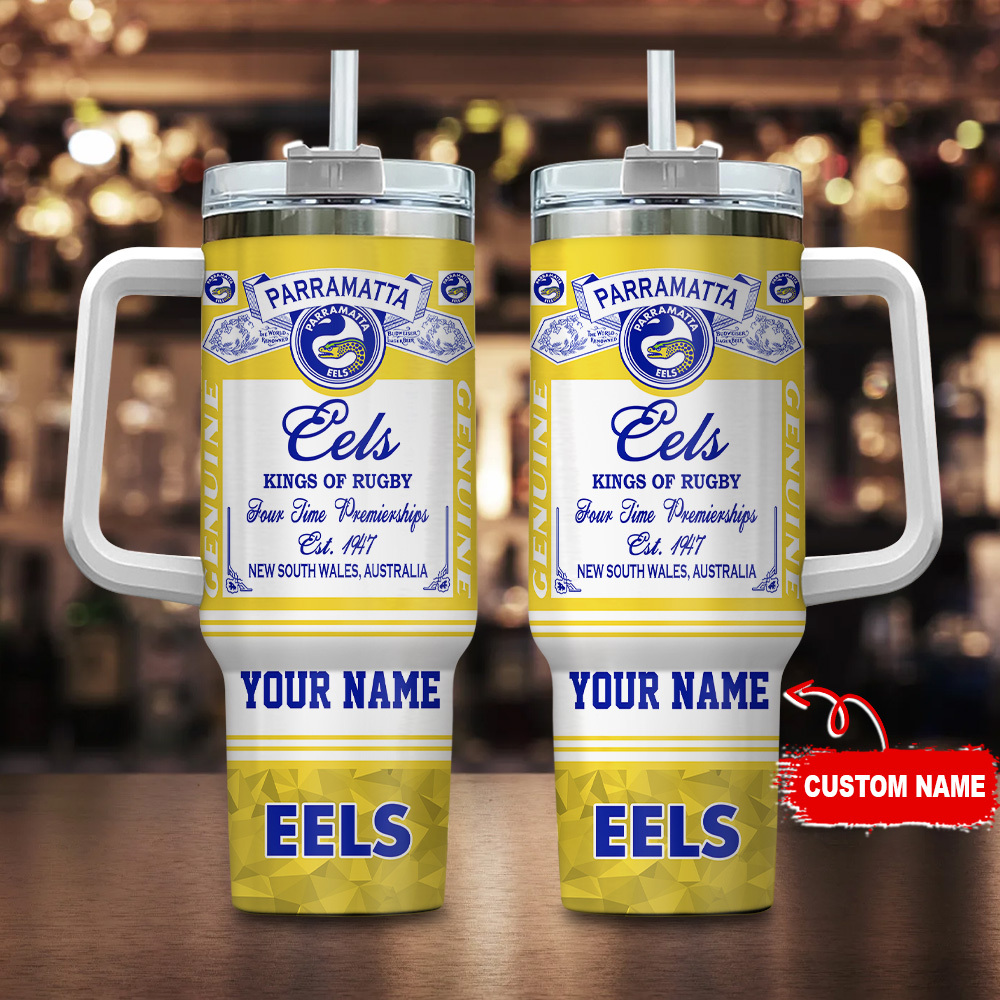 Parramatta Eels Kings of Rugby NRL Custom Stanley Cup 40 oz 30 oz Tumbler With HandleTVC230114