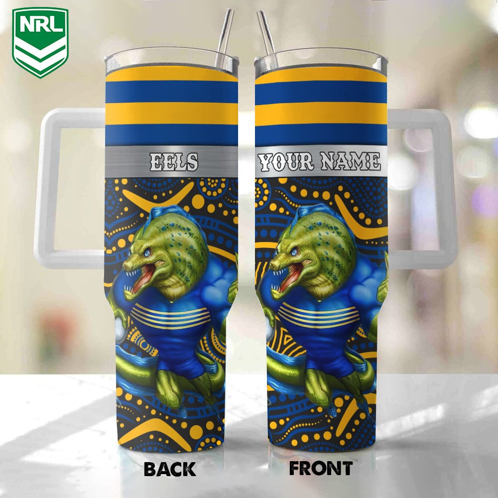 Parramatta Eels Mascot NRL Custom Stanley Cup 40 oz 30 oz Tumbler With HandleTVC230113