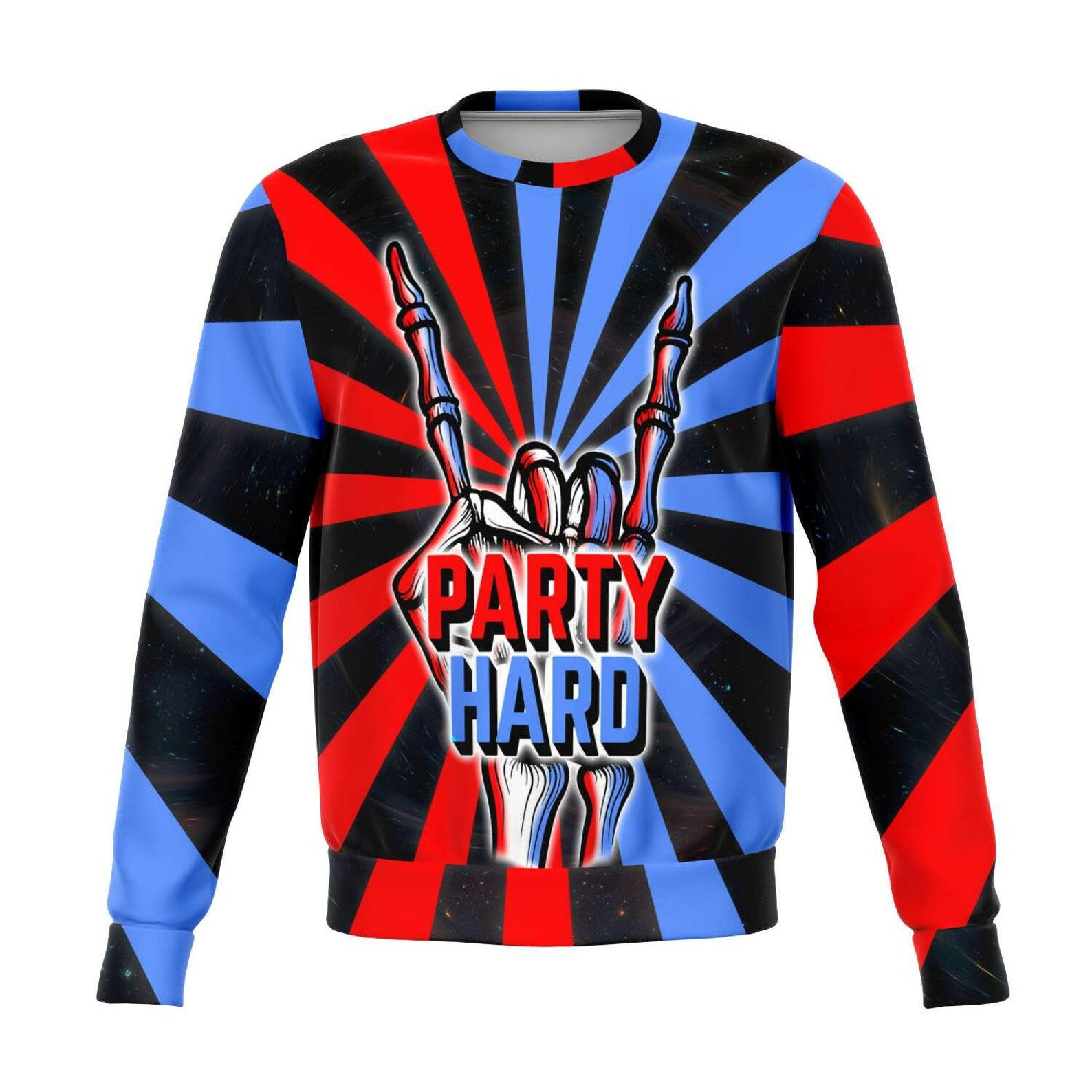 Party Propaganda 3D Ugly Christmas Sweater Adult 3D Funny Matching for family