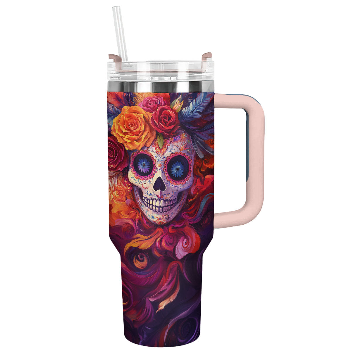 Party Skull Custom Stanley Cup 40 oz 30 oz Tumbler With HandleTVC2301308