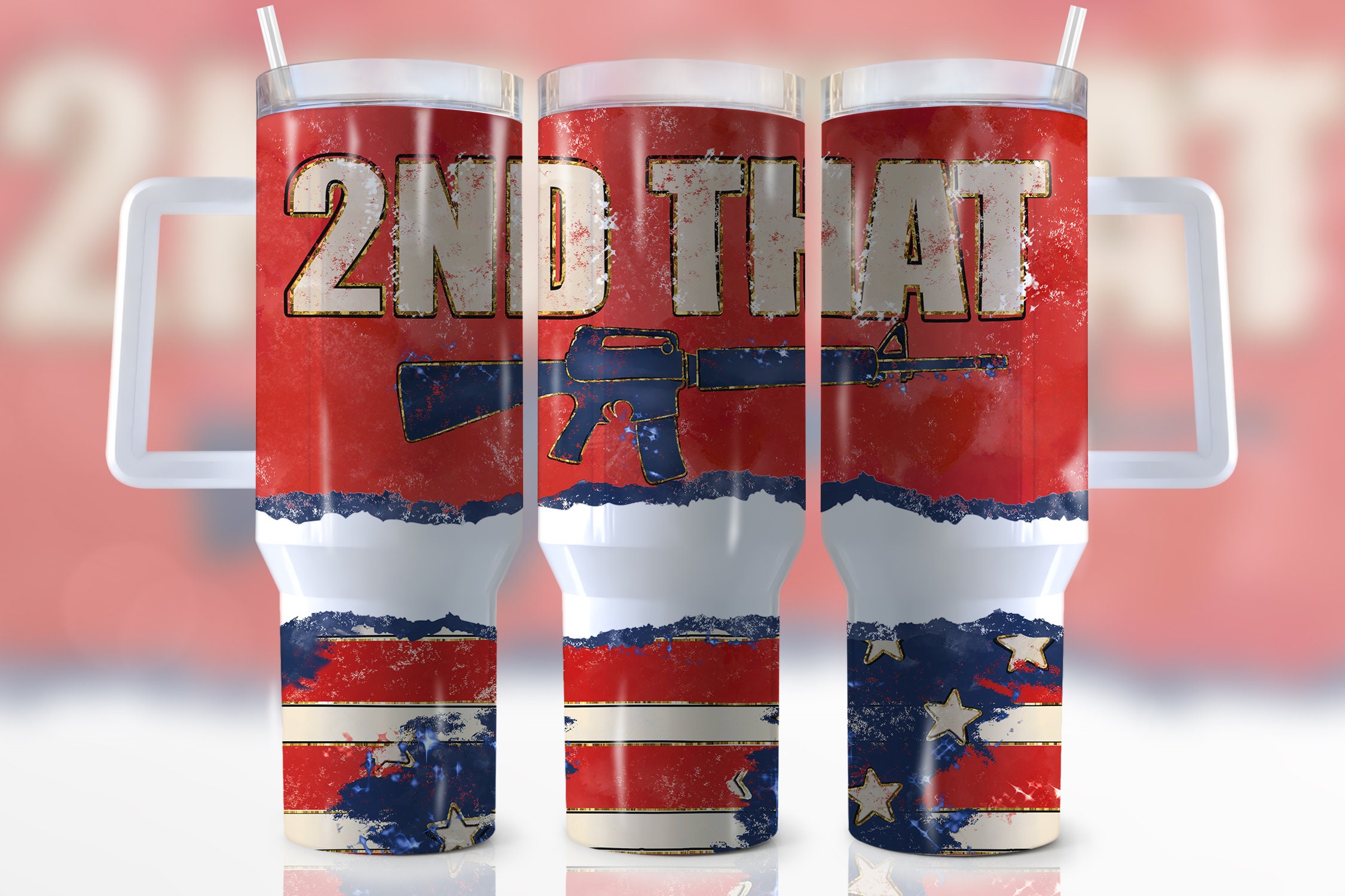 Patriotic Flag Custom Stanley Cup 40 oz 30 oz Tumbler With HandleTVC2301954