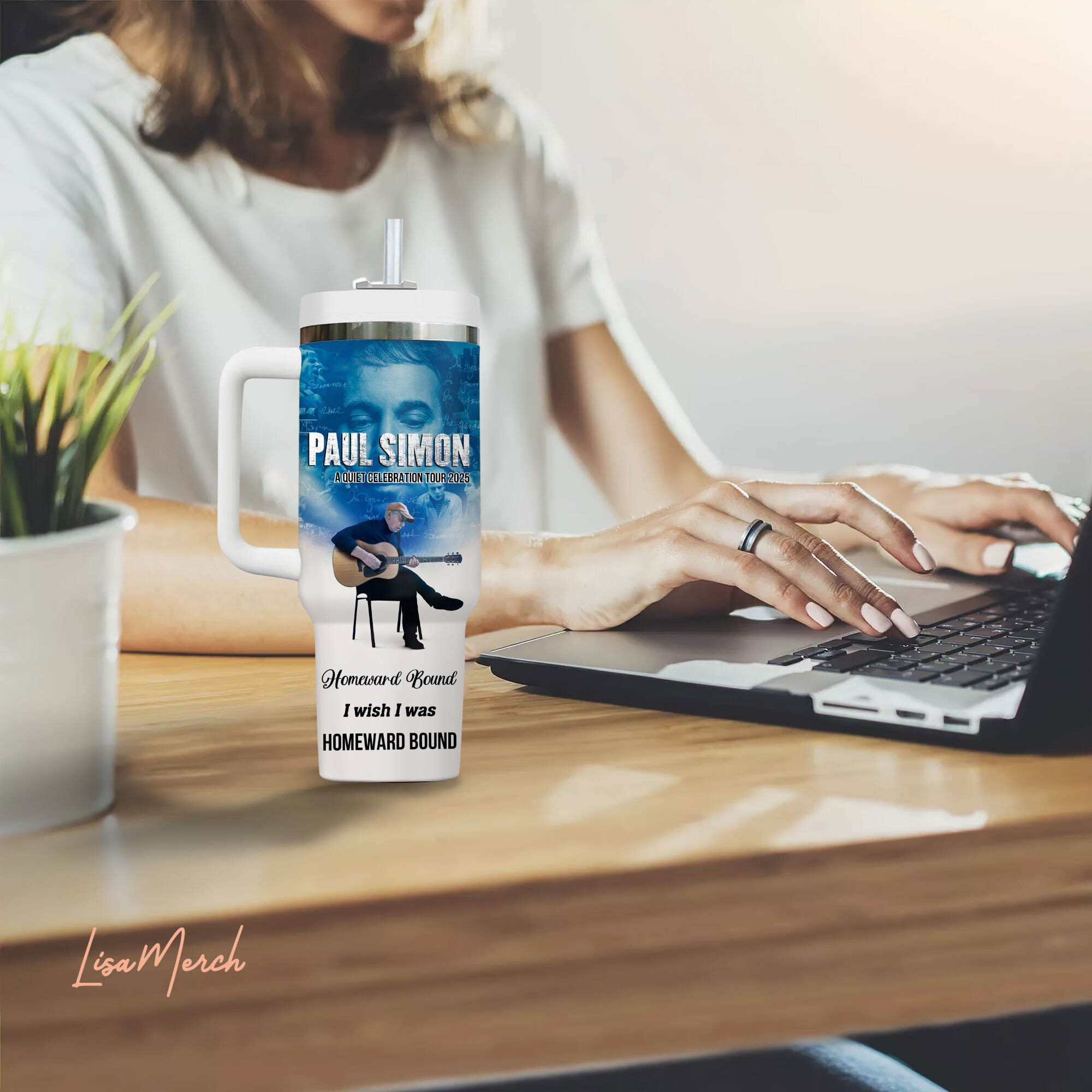 Paul Simon Music Custom Stanley Cup 40 oz 30 oz Tumbler With HandleTVC2301278 - Image 4