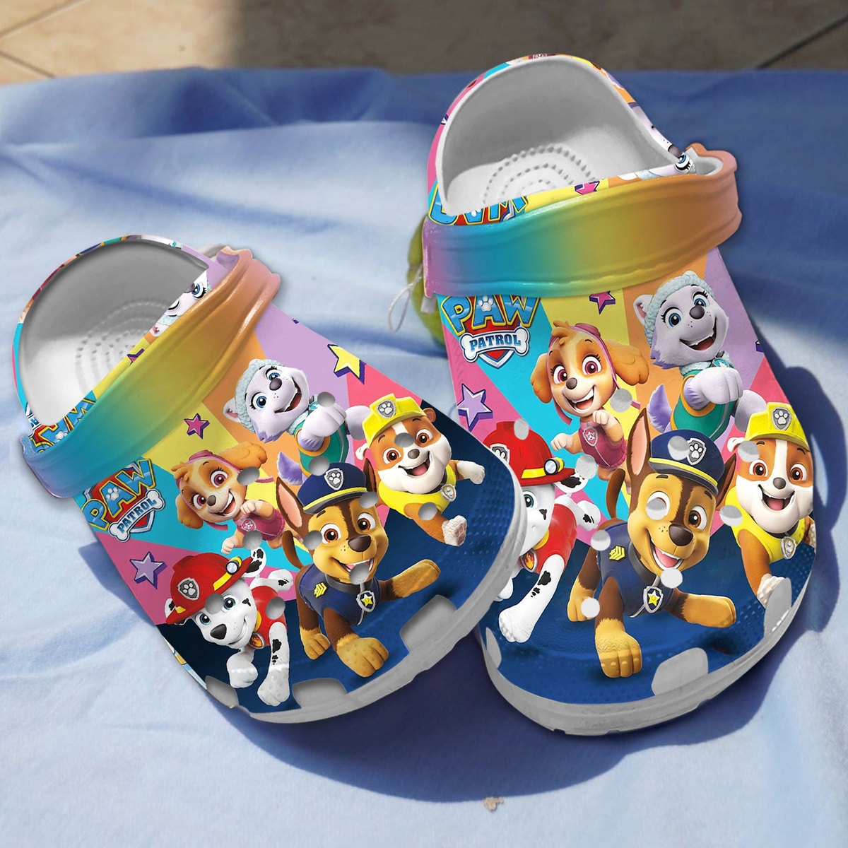 Paw Patrol Movie Crocs Crocband Clogs Shoes Comfortable For Men Women and Kids