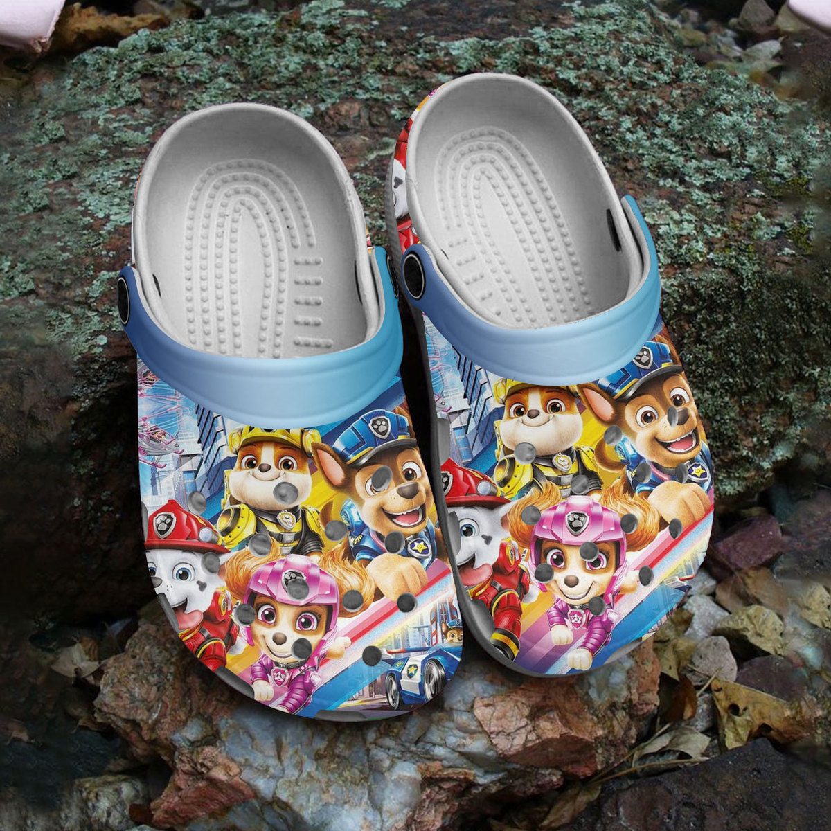 Paw Patrol Movie Crocs Crocband Clogs Shoes Comfortable For Men Women and Kids - Image 3
