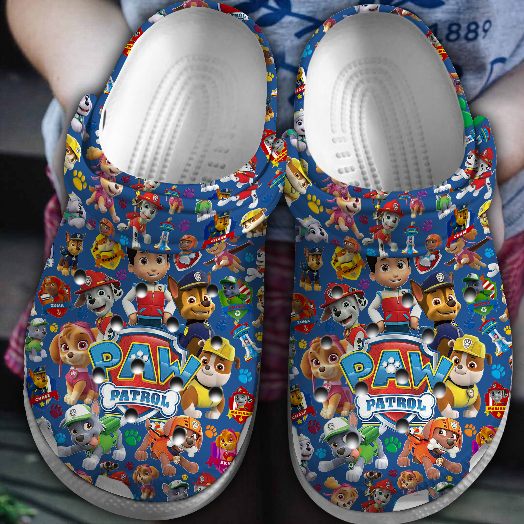 PAW Patrol Movie Crocs Crocband Clogs Shoes Comfortable For Men Women and Kids