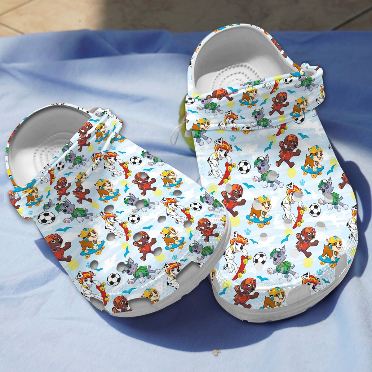 Paw Patrol Movie Crocs Crocband Clogs Shoes Comfortable For Men Women and Kids