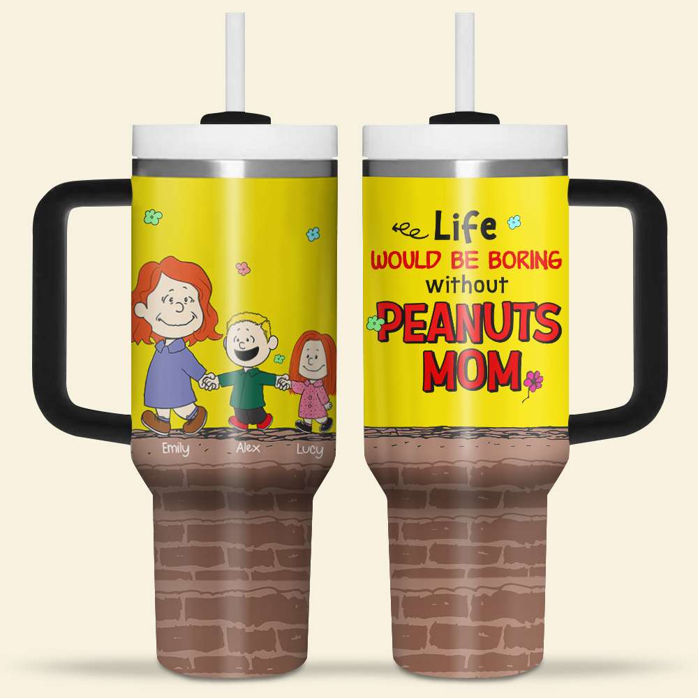 Peanuts Mom Cartoon Custom Stanley Cup 40 oz 30 oz Tumbler With HandleTVC2301764 - Image 3
