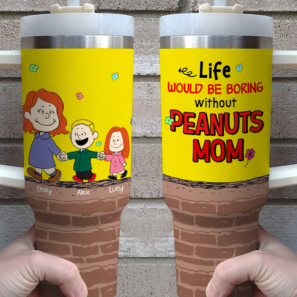 Peanuts Mom Cartoon Custom Stanley Cup 40 oz 30 oz Tumbler With HandleTVC2301764