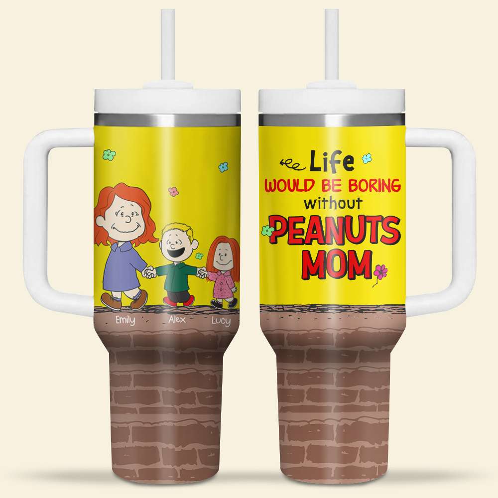 Peanuts Mom Cartoon Custom Stanley Cup 40 oz 30 oz Tumbler With HandleTVC2301764 - Image 4