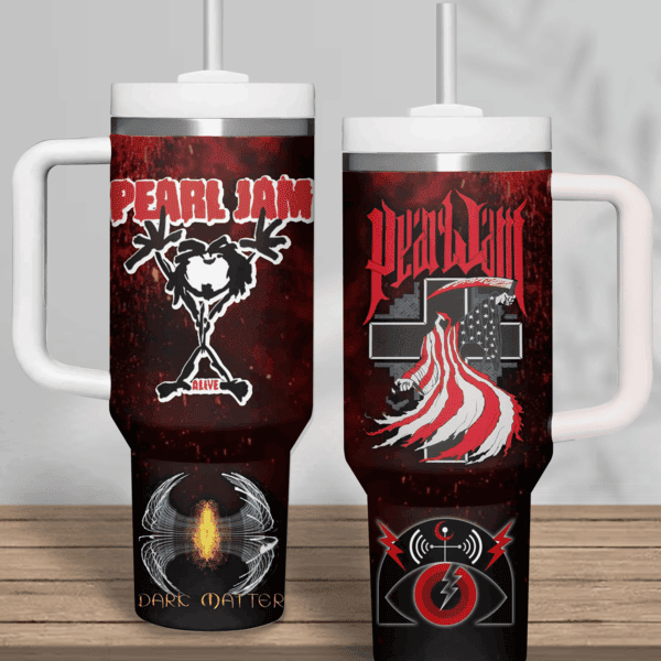 Pearl Jam Music Custom Stanley Cup 40 oz 30 oz Tumbler With HandleTVC2301683