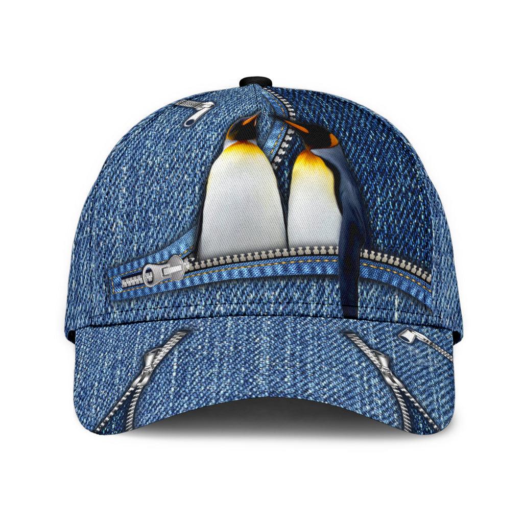 Penguin Classic Cap, Gift for Penguin Lovers Trucker Hats Custom Hats Gifts For Men & Women