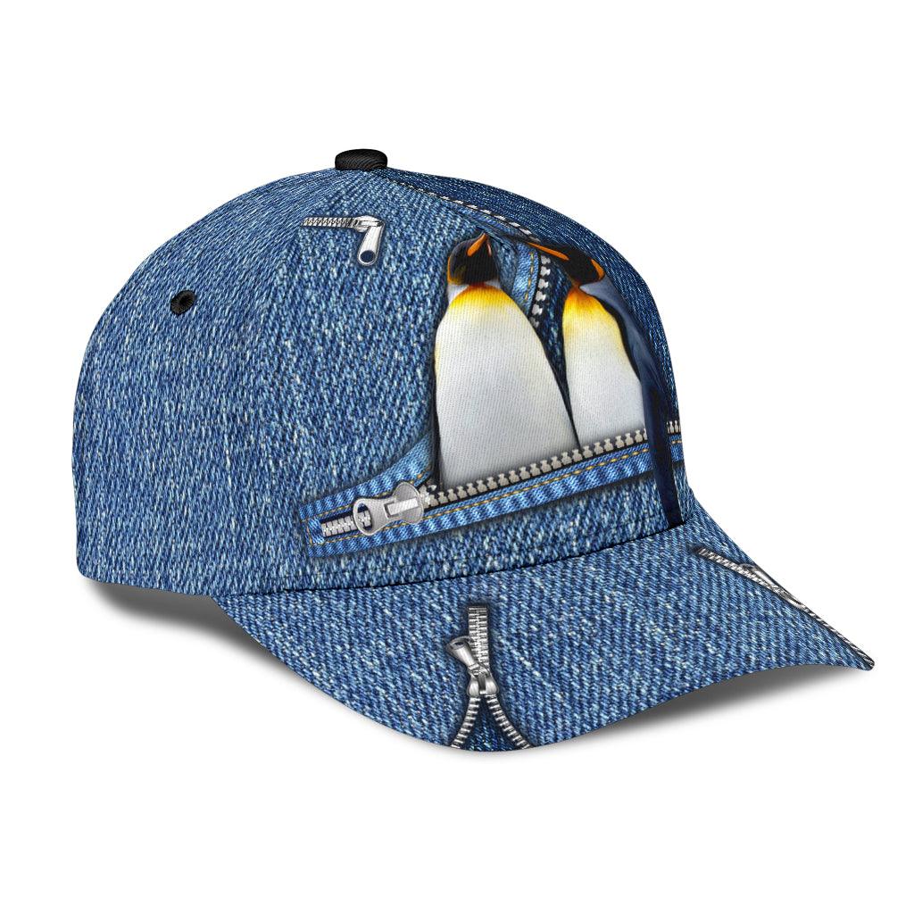 Penguin Classic Cap, Gift for Penguin Lovers Trucker Hats Custom Hats Gifts For Men & Women